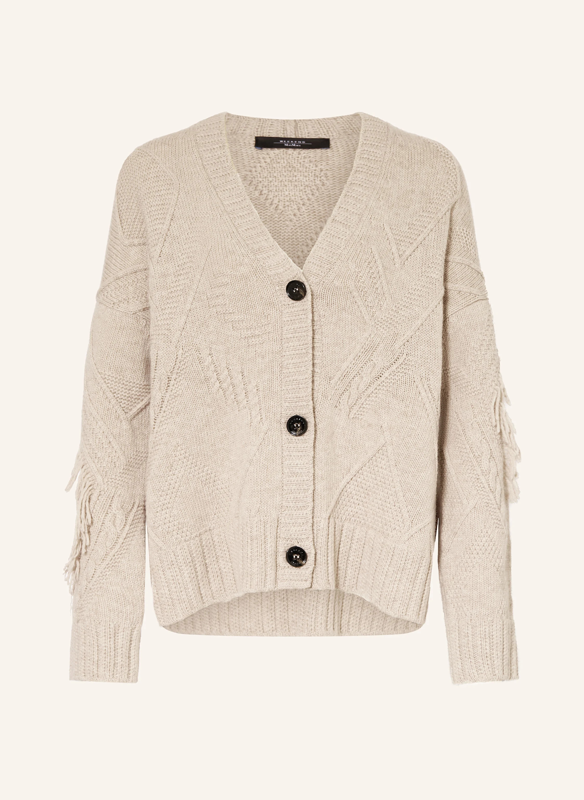 WEEKEND Max Mara Strickjacke STALLO in beige | Breuninger (DACH)