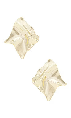 SHASHI Carre Earring in Gold from Revolve.com | Revolve Clothing (Global)