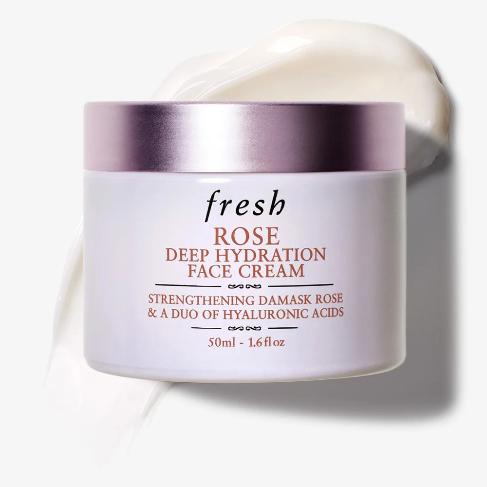 Rose & Hyaluronic Acid Deep Hydration Moisturizer | Fresh US
