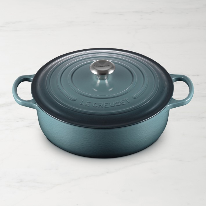 Le Creuset Signature Enameled Cast Iron Round Wide Dutch Oven, 6 3/4-Qt. | Williams-Sonoma