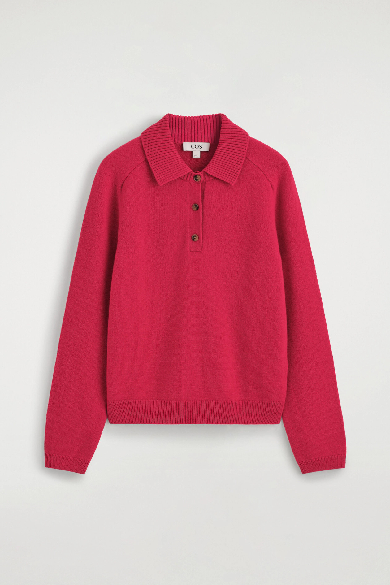 MERINO WOOL POLO SHIRT | COS (US)