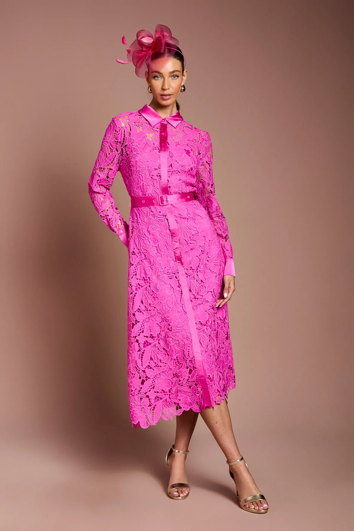Lace Shirt Dress | Karen Millen