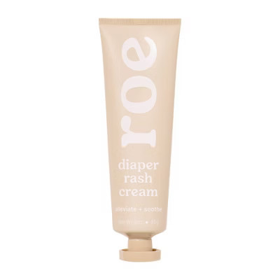 Roe Wellness Baby Diaper Rash Cream for Sensitive Skin with 15% Zinc Oxide, Fragrance & Dye Free - 3oz | Target