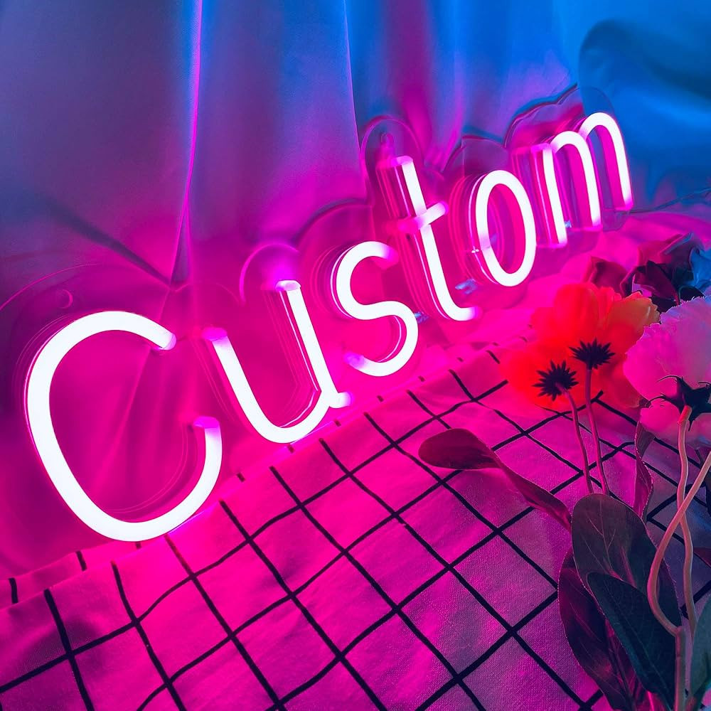 SELICOR Personalized Led Neon Signs Light for Bedroom Wedding Birthday Party Home Décor Custom N... | Amazon (US)