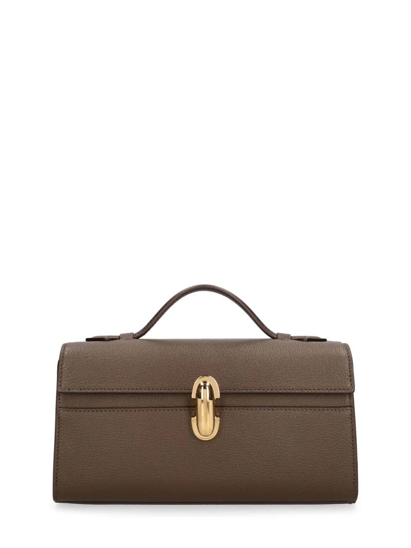 The symmetry leather top handle bag - Savette - Women | Luisaviaroma | Luisaviaroma