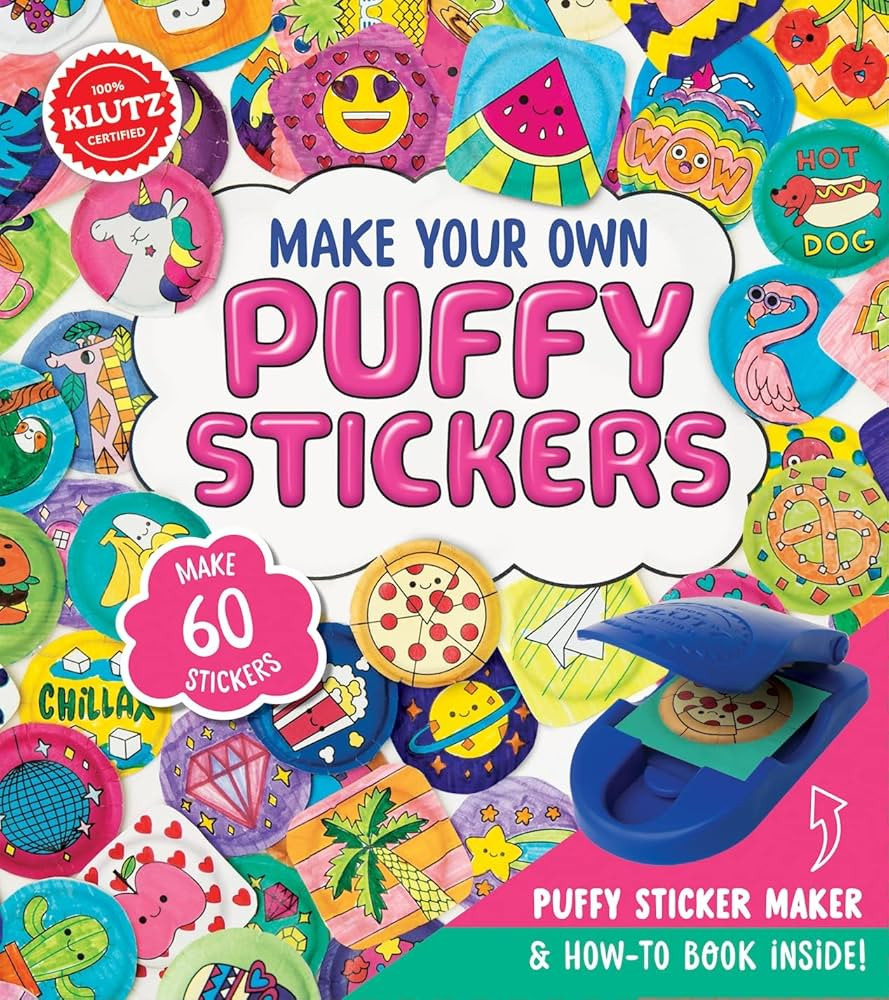 Klutz Make Your Own Puffy Stickers | Amazon (US)