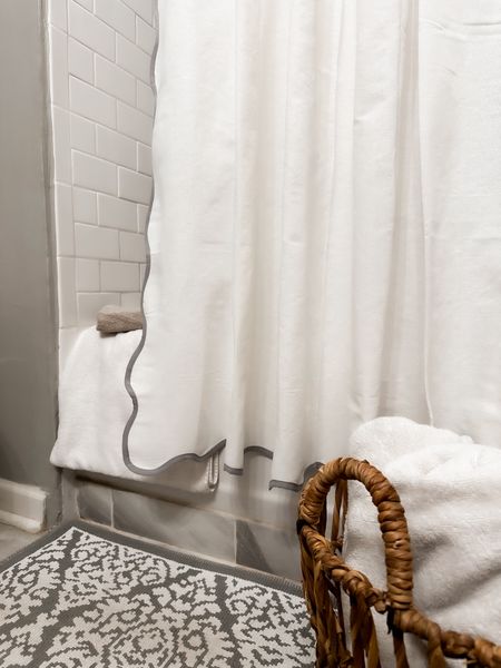 It’s all about the finishing touches that can tie a room together, and this shower curtain from @lushdecorhome does just that! I love the grey scalloped edge that accents the colors in our master bath! I’ve linked this one along with some of my other favorites from them! #ad #lushdecorhome

#LTKhome #LTKfindsunder100
