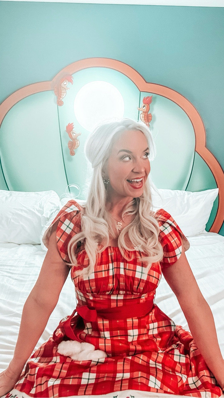 Let’s go Mickey’s Very Merry Christmas Party! 

🎅🏻Mickey Santa Dress 🔗in my LTK

🍪Mickey Gingerbread Necklace @hidden_mickey_treasures 

🎄Mickey Gingerbread Shirt @shop.magic.on.main✨use code SOUTHERNCINDERELLA 

#disneyparks #waltdisneyworld #mickeysverymerrychristmasparty #disneycontentcreator