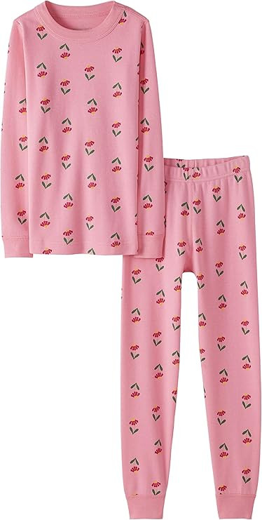 Moon and Back by Hanna Andersson Kids' 2 Piece Long Sleeve Pajama Set | Amazon (US)