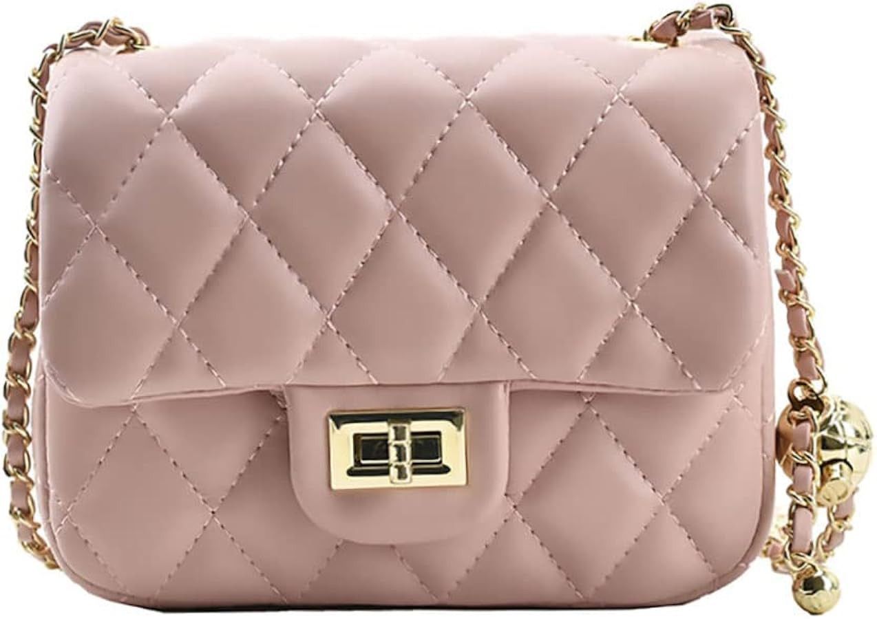 Designer Handbags Leather Clutch Small Quilted Purse Crossbody Bags for Women | Amazon (US)