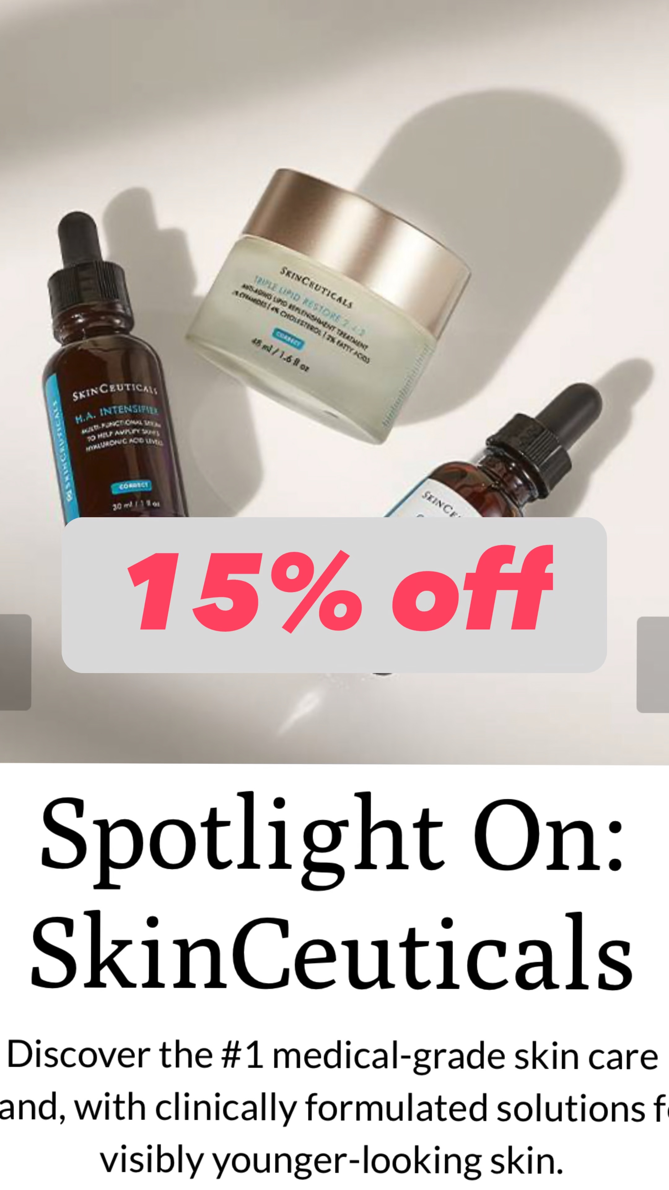 Facial routine. Beauty serums are the most important and hands down skinceuticals is the best in the world. Your face is worth it. Rare beauty sale  

#LTKbeauty #LTKover40 #LTKSpringSale