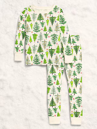 Printed Snug-Fit Pajama Set for Toddler & Baby | Old Navy (US)