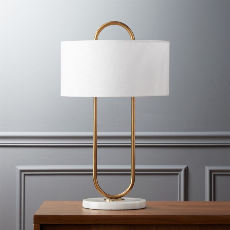 Warner Table Lamp + Reviews | CB2 | CB2
