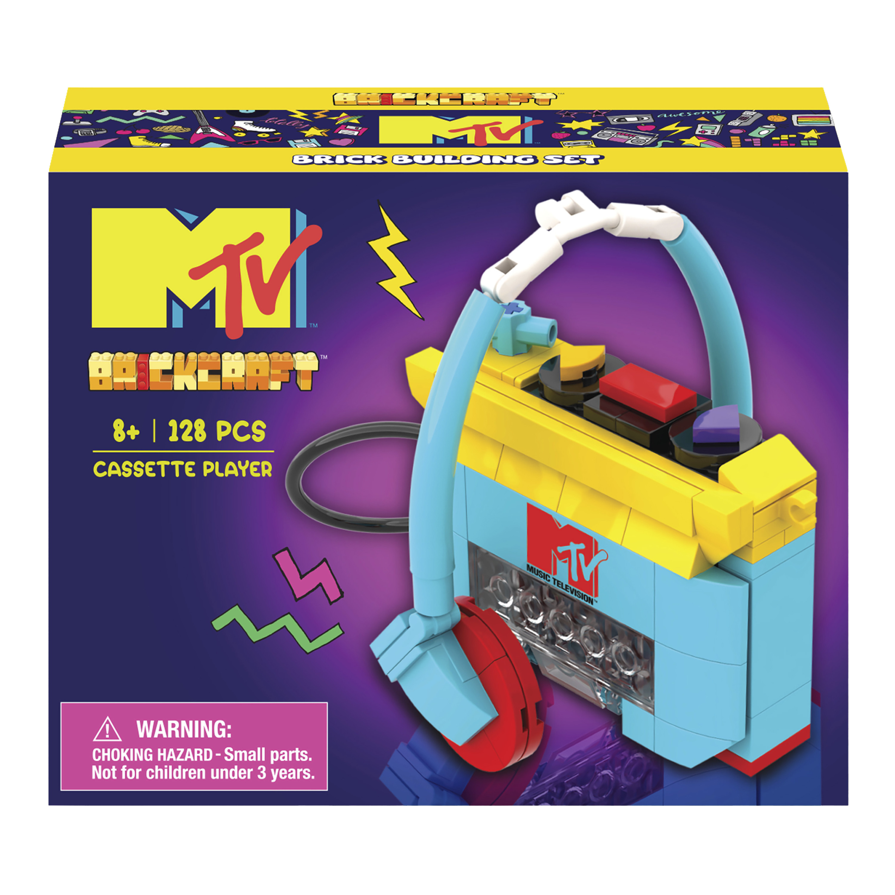 Brickcraft MTV Walkman Brick Building Set | World Market