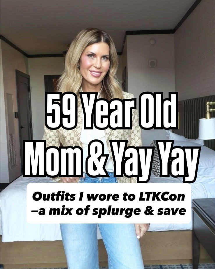 Comment YES and I'II send you the details! Been going to LTKCon for 8 years! This is what I wore to #ltkcon2026 as a 59 y/o mom and grandma ❤️
Everything is linked on my profile in the @shop.Itk app. Search and follow @thespoiledhome in you can also source everything by clicking on the link in bio.


 Easy outfits, fall style, minimal outfits, outfit ideas, over 50 fashion, must haves, travel outfit, effortless style, midlife lifestyle, chic style, casual affordable finds, style over 50, beauty faves, new arrivals, can’t miss, worth it
