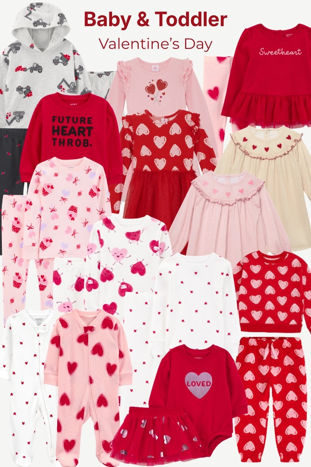 New baby & toddler Valentine’s Day outfits 

#babygirlclothes #babygirlstyle #babyboystyle #babyboyfashion #toddlerboystyle #toddlerboyfashion #toddlergirloutfits #toddlergirlclothes #valentinesday #valentinesday2026 #valentinesdayoutfits #valentinesdaypajamas #babypajamas

#LTKSeasonal #LTKKids #LTKBaby