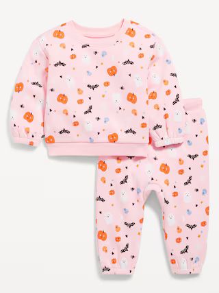 Printed French Terry Sweatshirt and Sweatpants Set for Baby | Old Navy (US)