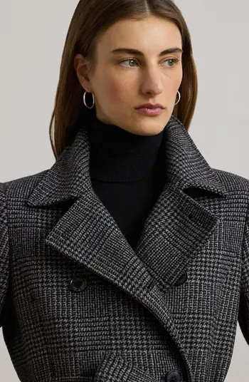 Belted Double Breasted Wool Blend Coat | Nordstrom