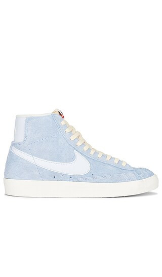 Blazer Mid '77 Vintage Sneaker in Blue Whisper, Football Grey, Sail, & Black | Revolve Clothing (Global)