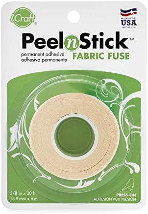 Therm O Web PeelnStick Fabric Fuse Tape 5/8 Inch x 20 Feet (3346) | Amazon (US)