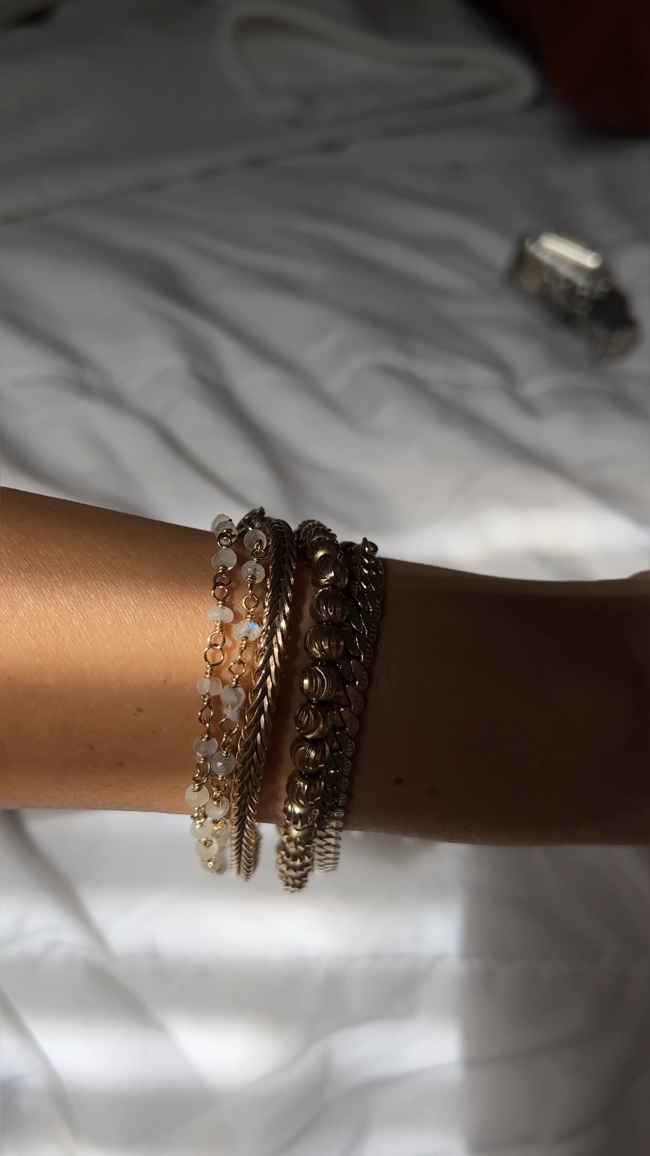 Moonstone x Ettika ✨ moonstone bracelet is actually a necklace #LTKetsy #LTKjewelry #Ettika #LTKpetite #LTKaccesories  #LTKunder30 #LTKfind #stackoftheday #bracelets #gold 

#LTKover40 #LTKunder50 #LTKsalealert