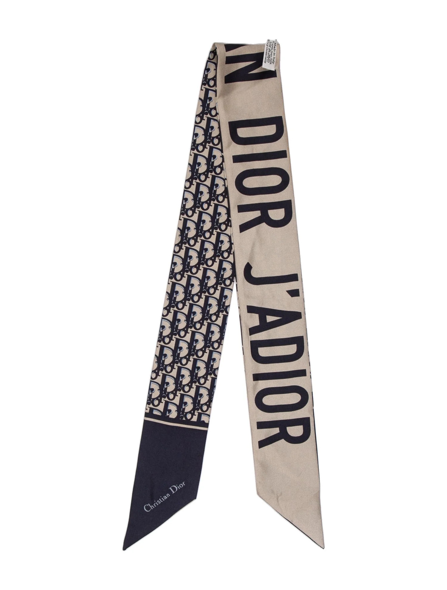 Silk Oblique Jacquard Scarf | The RealReal