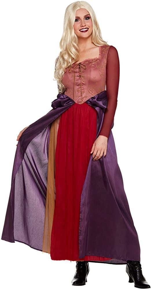 Spirit Halloween Adult Sarah Sanderson Hocus Pocus Costume | Officially Licensed | Amazon (US)