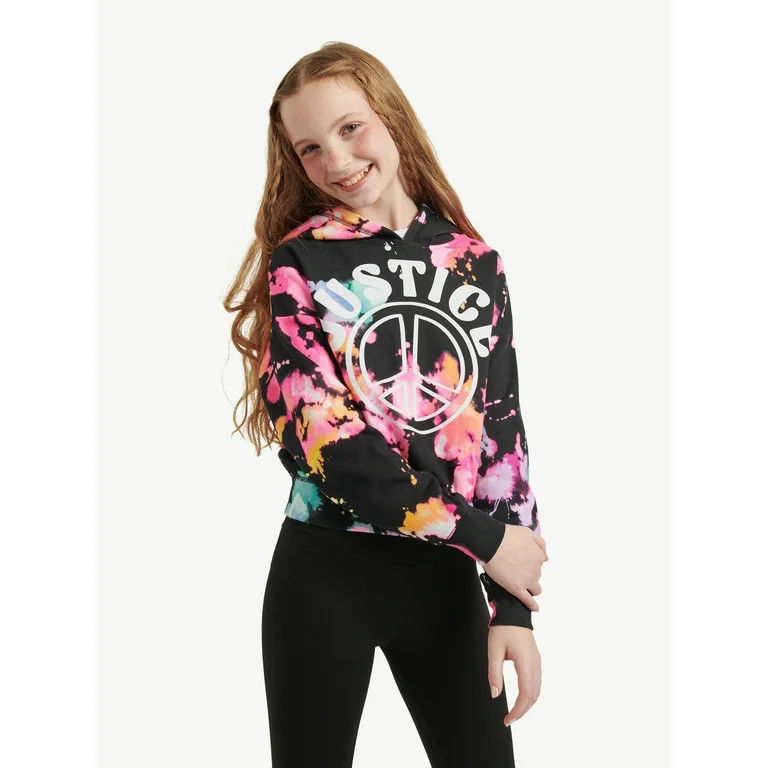 Justice Girls EDF Hoodie, Sizes XS-XLP | Walmart (US)