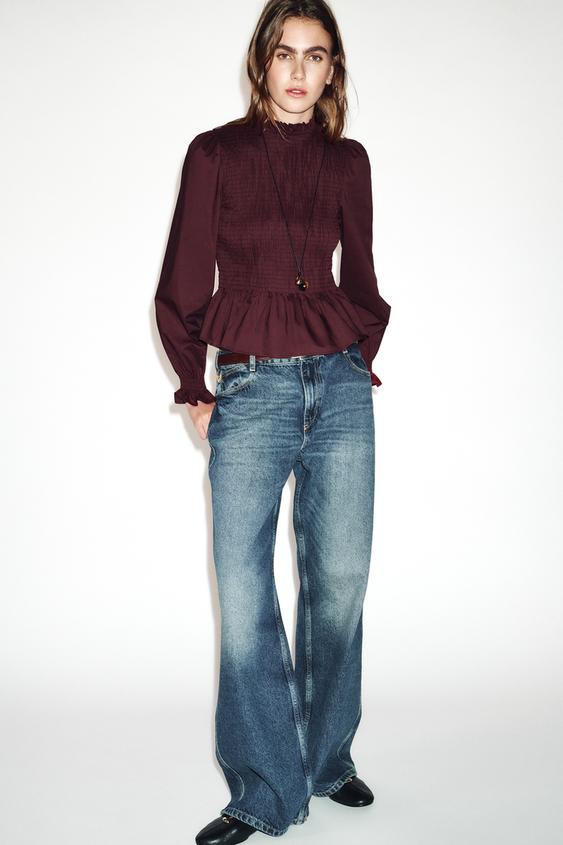 SMOCKED SHIRT | Zara US