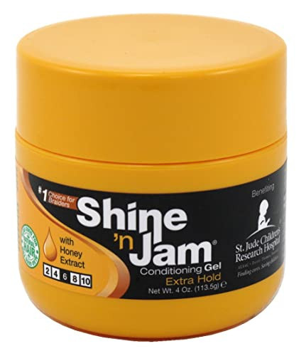 Shine N Jam Conditioning Gel Extra Hold 4 Ounce | Amazon (US)