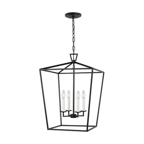 Berneau 4 - Light Lantern Square Chandelier | Wayfair North America