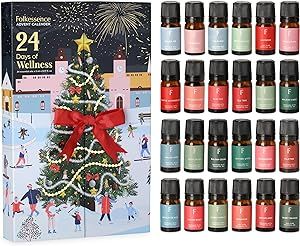 Folkulture Advent Calendar 2023 Pack of 24 Christmas Gifts Set, Christmas Essential Oil Set for D... | Amazon (US)