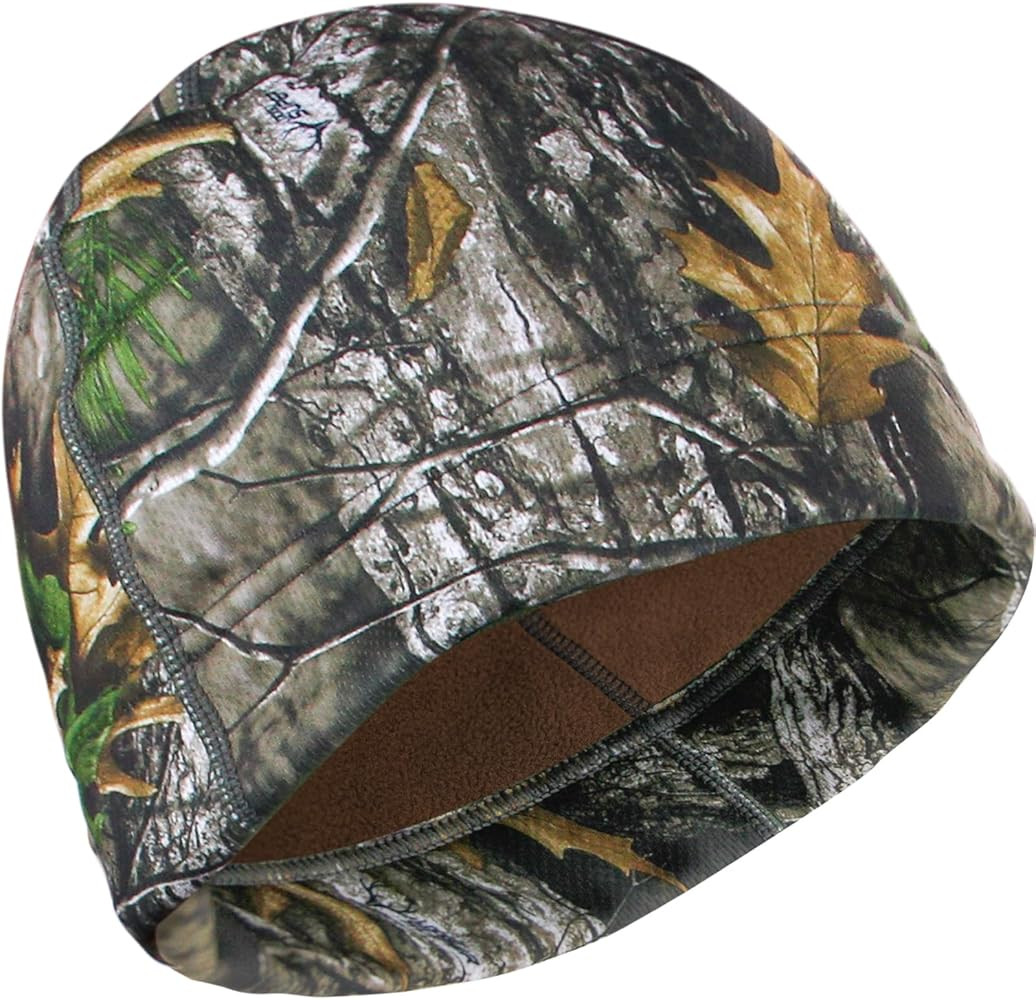 LOOGU Camo Beanie Hat for Hunting, Winter Skull Cap, Men’s Cuffed Beanie with Fleece | Amazon (US)