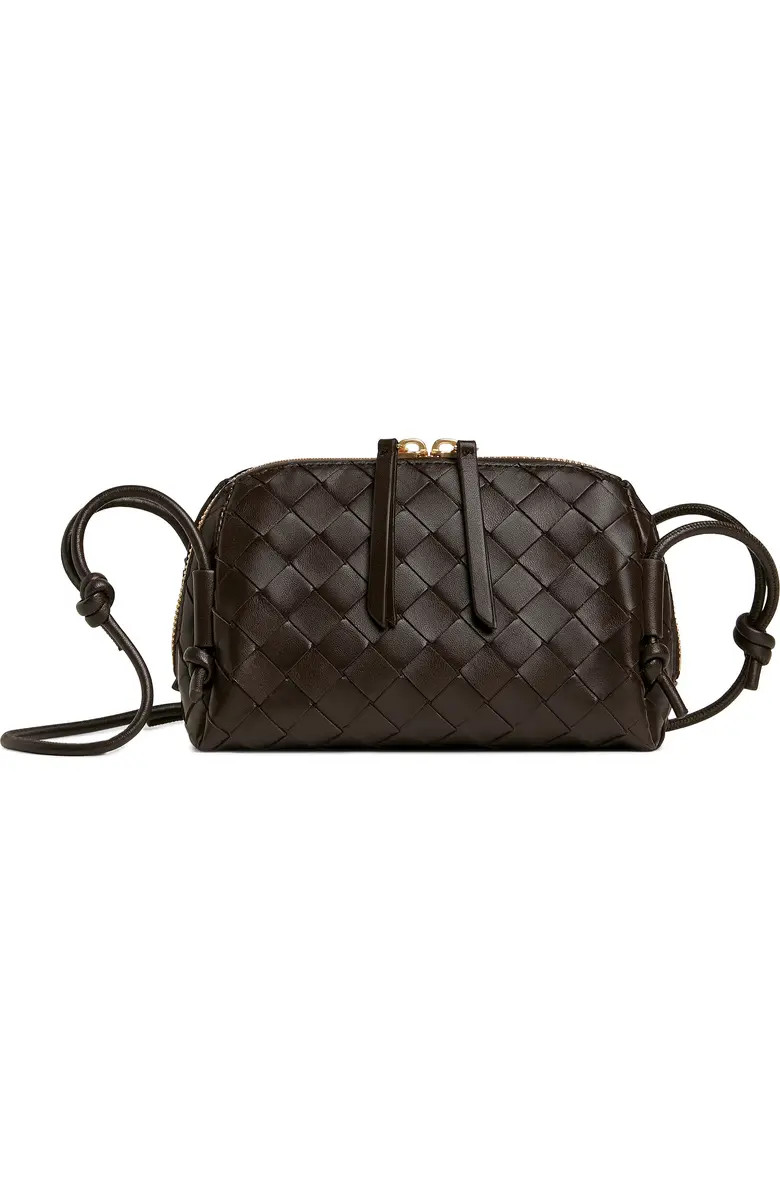 Mini Concert Intrecciato Leather Crossbody Bag | Nordstrom