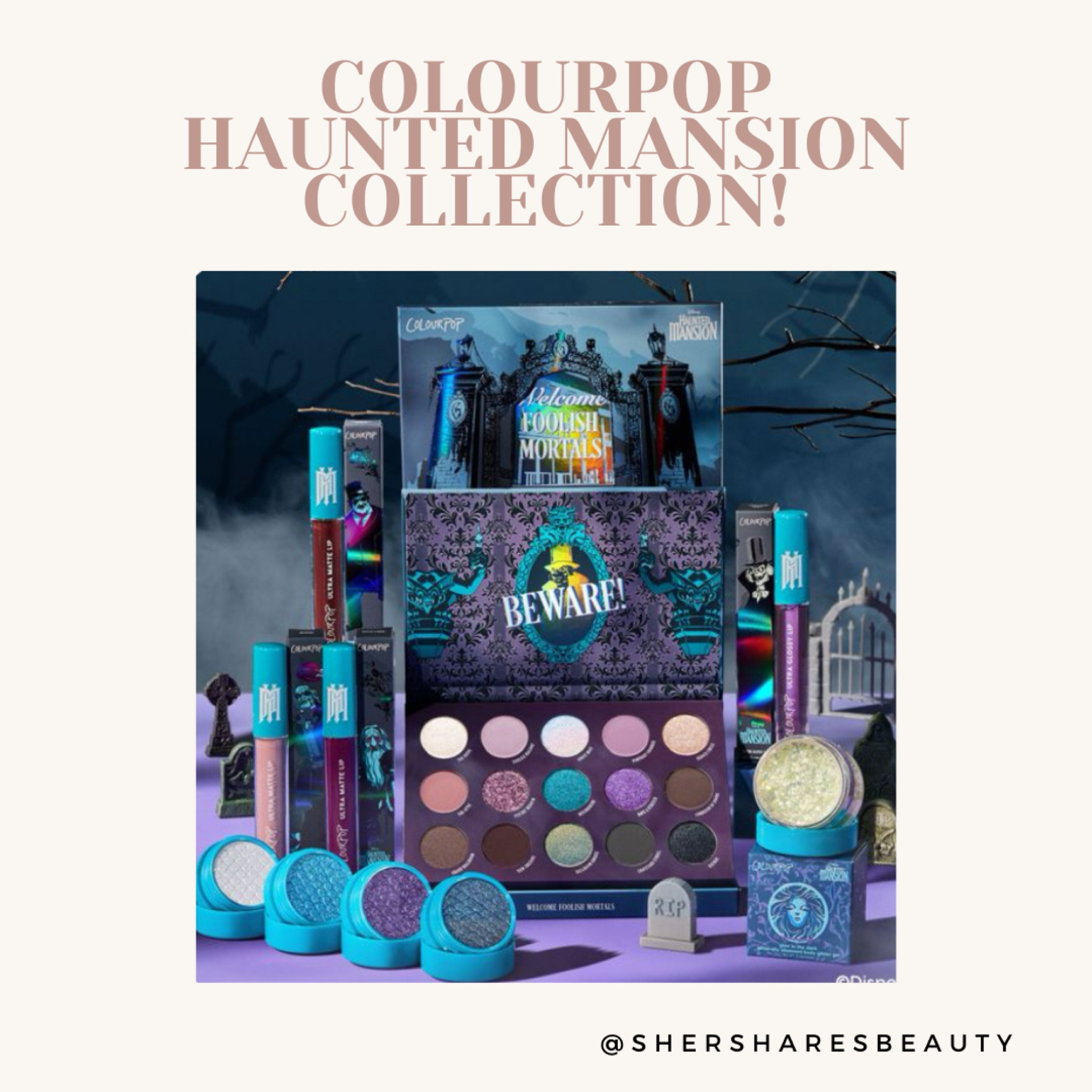Colourpop Haunted Mansion Collection has been restocked! 

#LTKbeauty