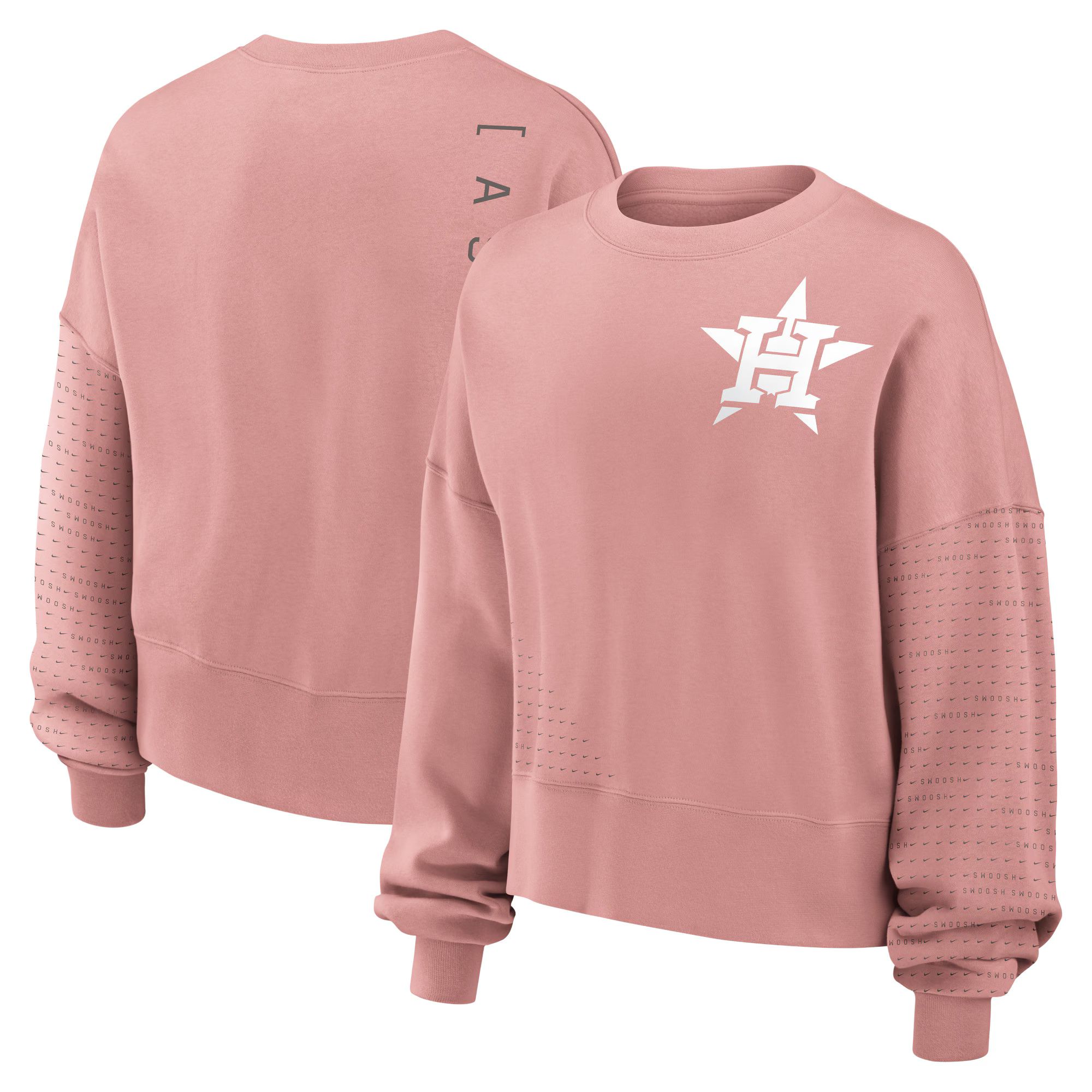 Houston Astros Nike Women's Statement Pullover Sweatshirt - Pink | Lids