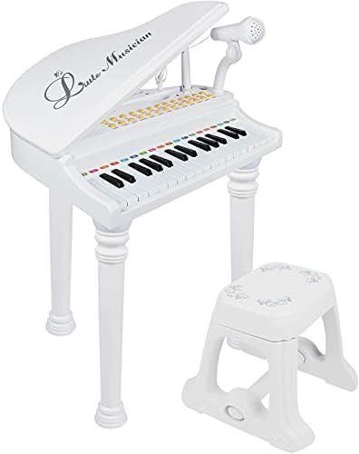 Love&Mini Toddler Piano Toy Keyboard 31 Keys Birthday Gift 3 Years Old Baby Girls - Toy Piano wit... | Amazon (US)