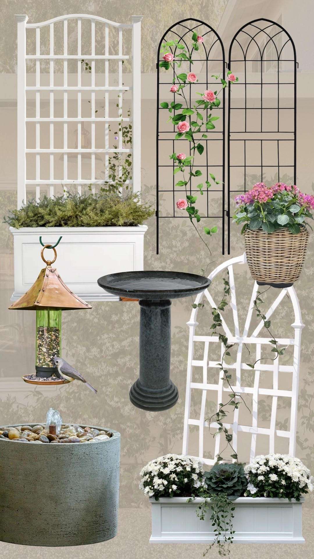 Trellises and garden accents 🌱

#LTKSeasonal #LTKHome #LTKSaleAlert