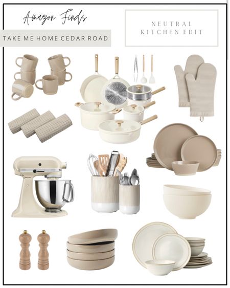 AMAZON FINDS - neutral kitchen

Love all of these neutral kitchen finds! 

Kitchen, kitchen decor, neutral kitchen, kitchen accessories, neutral cookware, coffee bar, bakeware, table ware, amazon home, Amazon kitchen, Amazon finds 

#LTKhome #LTKfindsunder100 #LTKsalealert