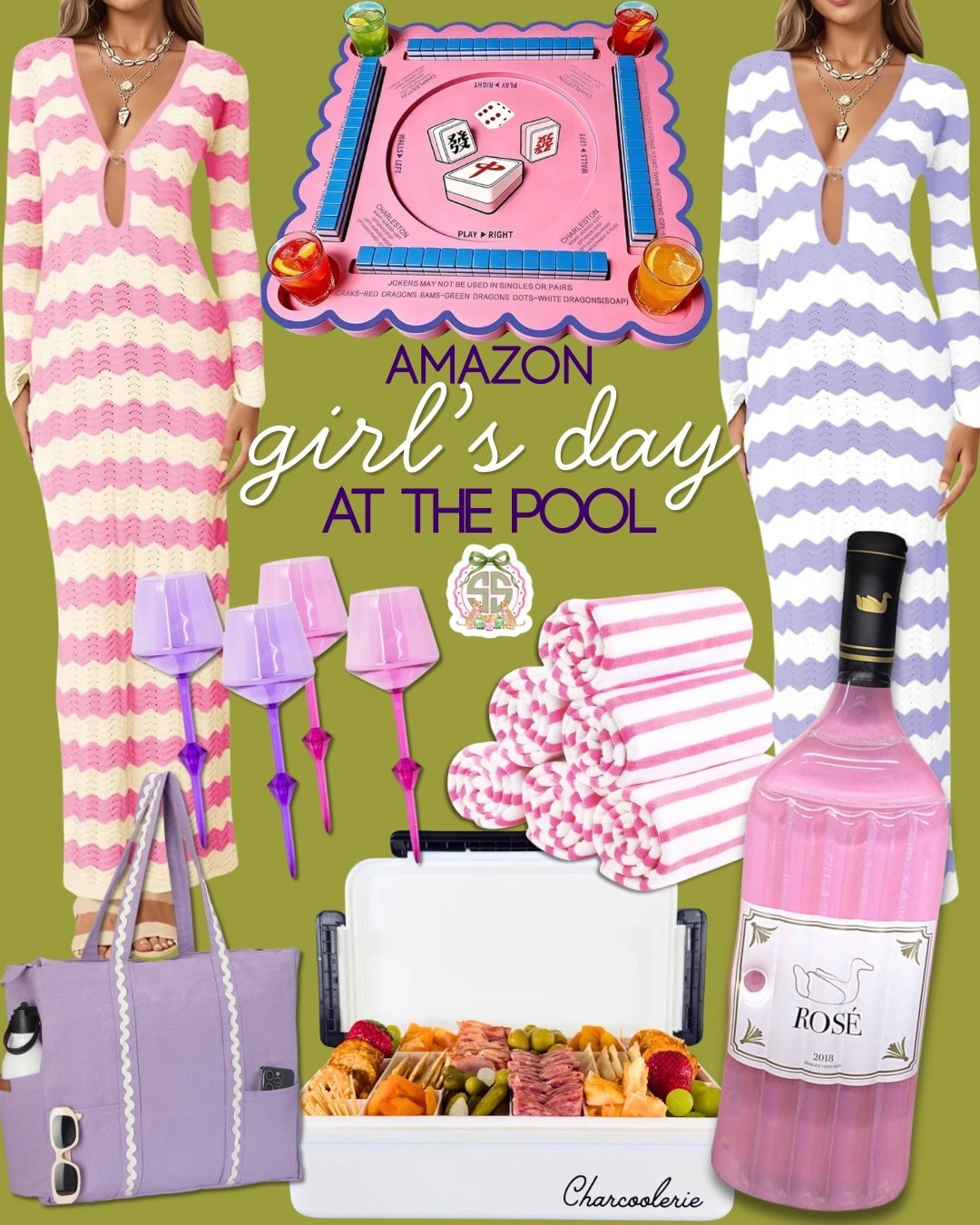 ☀️💗 Pool day plans = handled! 💜☀️

Everything you need for the ultimate girls’ day by the pool: colorful cover-ups, a chic tote, striped towels, a charcuterie cooler, fun outdoor games, and of course a bottle of rosé pool float. 🍷🧀🏖️

These Amazon finds are giving major summer hostess vibes and would be perfect for lake days, beach trips, pool parties, or a weekend with your best girlfriends.

🛍️ Shop all my favorites here and save this for your next girls’ getaway!

#LTKSeasonal #AmazonFinds #PoolDayEssentials #GirlsDay #SummerStyle #AmazonFashion #PoolPartyIdeas #SouthernGirlStaples #BeachDayMustHaves #SummerFavorites #LTKTravel #LTKFindsUnder50 #HostessWithTheMostess #AmazonHomeFinds #VacationVibes

#LTKWedding #LTKTravel #LTKSeasonal