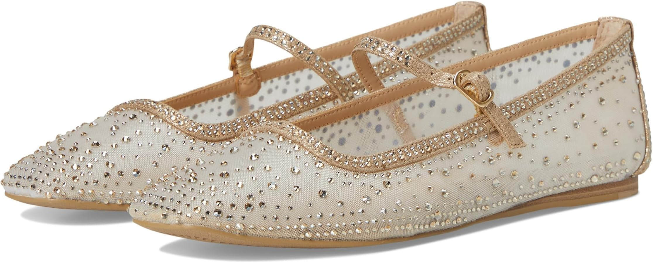 Dolce Vita Women's Reyes Crystal Ballet Flat | Amazon (US)