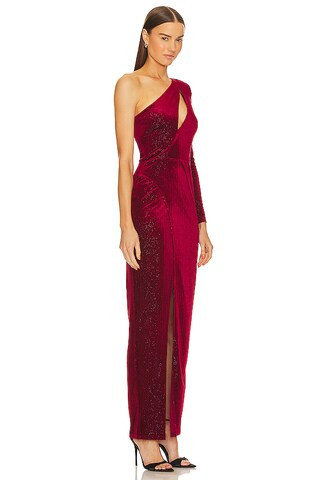 x REVOLVE Tallulah Gown in Oxblood | Revolve Clothing (Global)