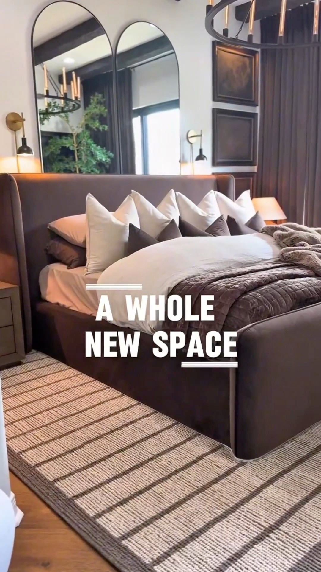 One simple swap = a whole new space! An area rug is one of the easiest ways to refresh your home decor, add warmth, and change the vibe. This plush, modern striped rug instantly brightened the room and made the space feel cozy and updated.

Curtain details:
Color: Java
Length/width: 100” x 120” long

#neutralrug #bedroomdecor #interiordesignideas #moderninteriors #homeinspiration #ruginspo #interiorstyling #decorinspo #homedesignideas #neutralhome 


#LTKFindsUnder100 #LTKGiftGuide #LTKHome