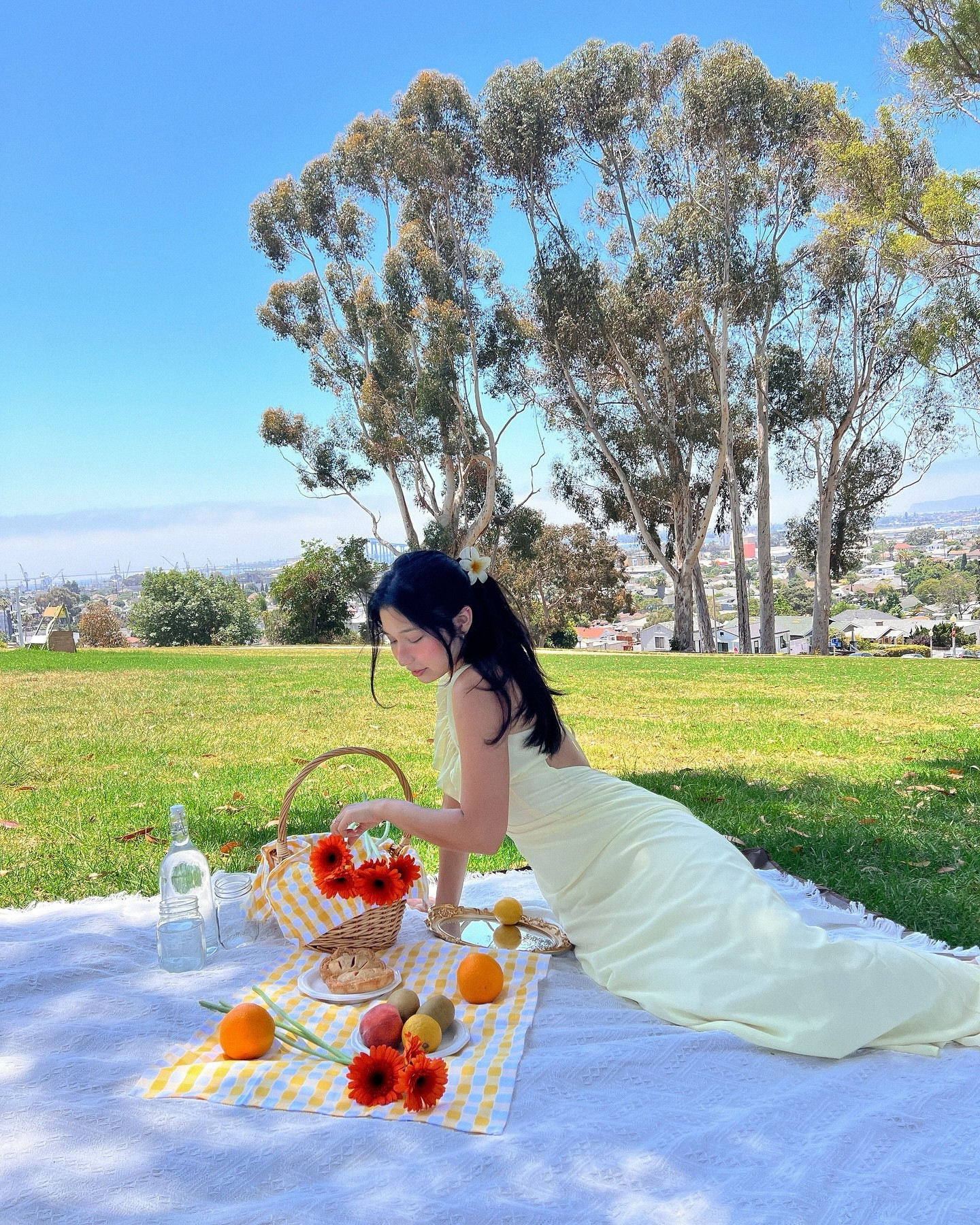 Summer picnics at the park 💛

Wearing @peppermayo silvie maxi dress in yellow 

#peppermayo #yellowdress #summerdress #summeroutfit #summeroutfitideas #pinterestgirl #pinterestinspired #pinterestaesthetic #picnicdate #aesthetic summer outfit ideas, picnic setup, san diego fashion blogger, butter yellow dress