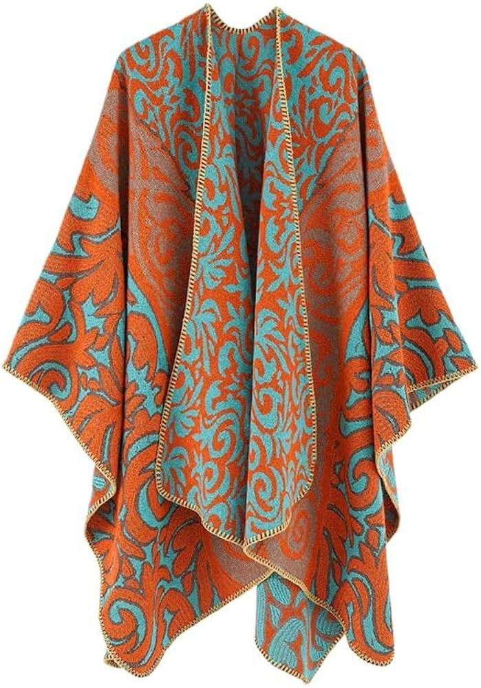 Floral For Women Winter Warm Shawls and Wraps | Amazon (US)