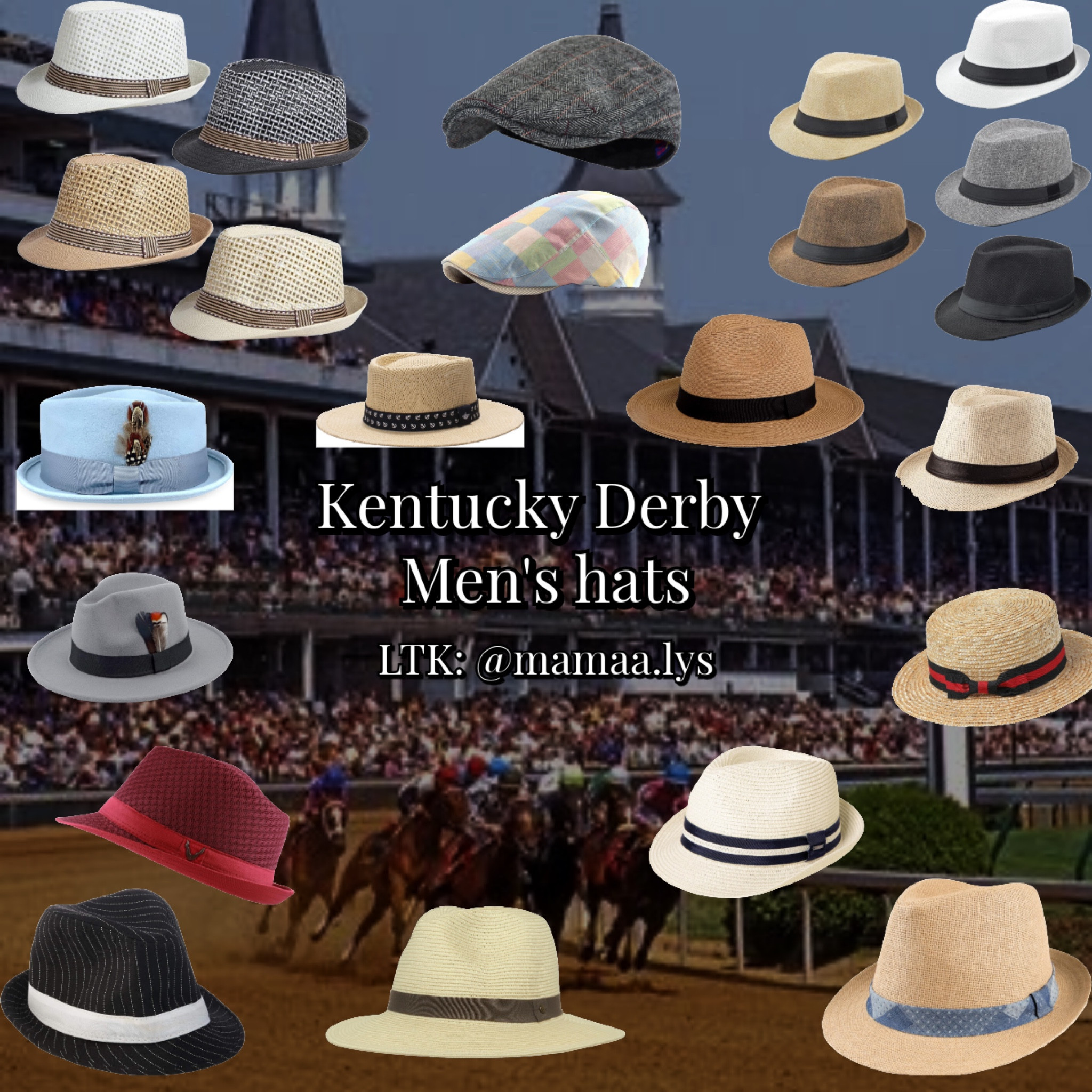 Kentucky Derby men’s hat | Kentucky derby hat | derby day hat | derby day accessories 🏇

#LTKMens #LTKFindsUnder50 #LTKGiftGuide
