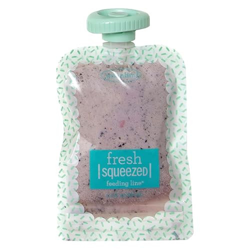 Infantino Reusable Squeeze Pouches for Homemade Baby Food, 3.5 oz, Pack of 25 - BPA, PVC, and Phthalate-Free, Freezer-Safe, with Clear Window and Labeling Space | Amazon (US)