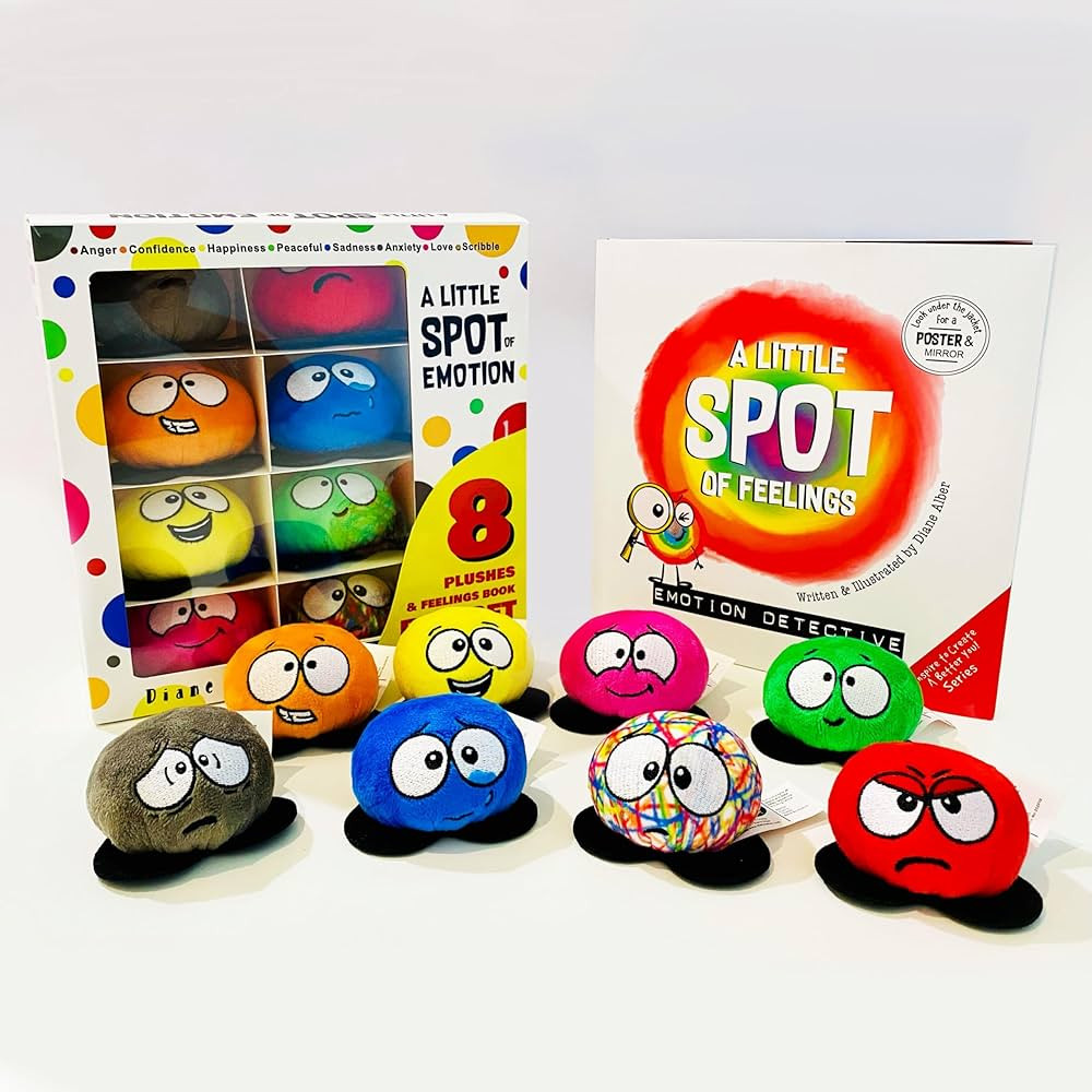A Little SPOT of Emotion 8 Plush Toys with Feelings Book Box Set | Amazon (US)
