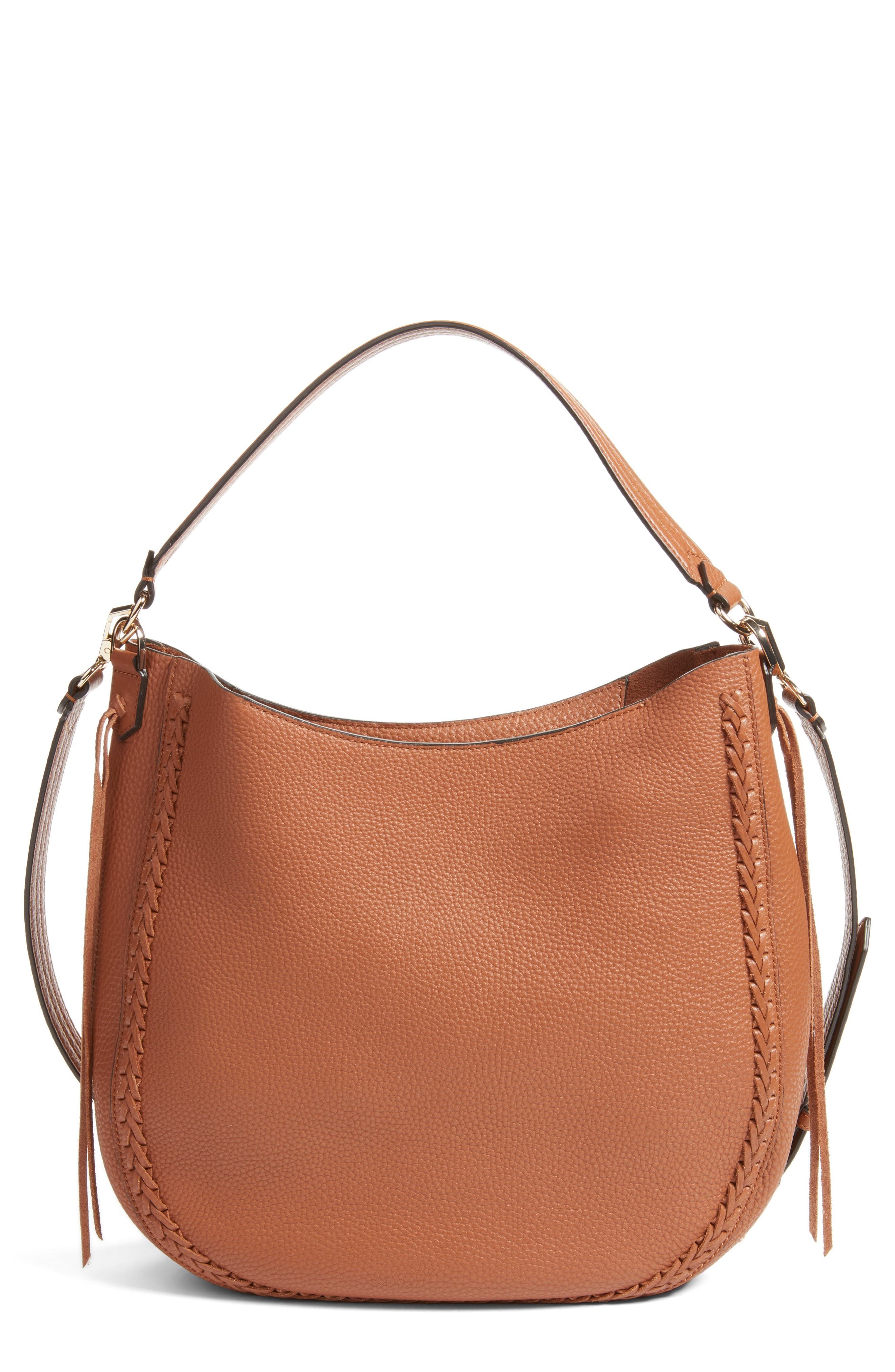 Unlined Convertible Whipstitch Hobo | Nordstrom