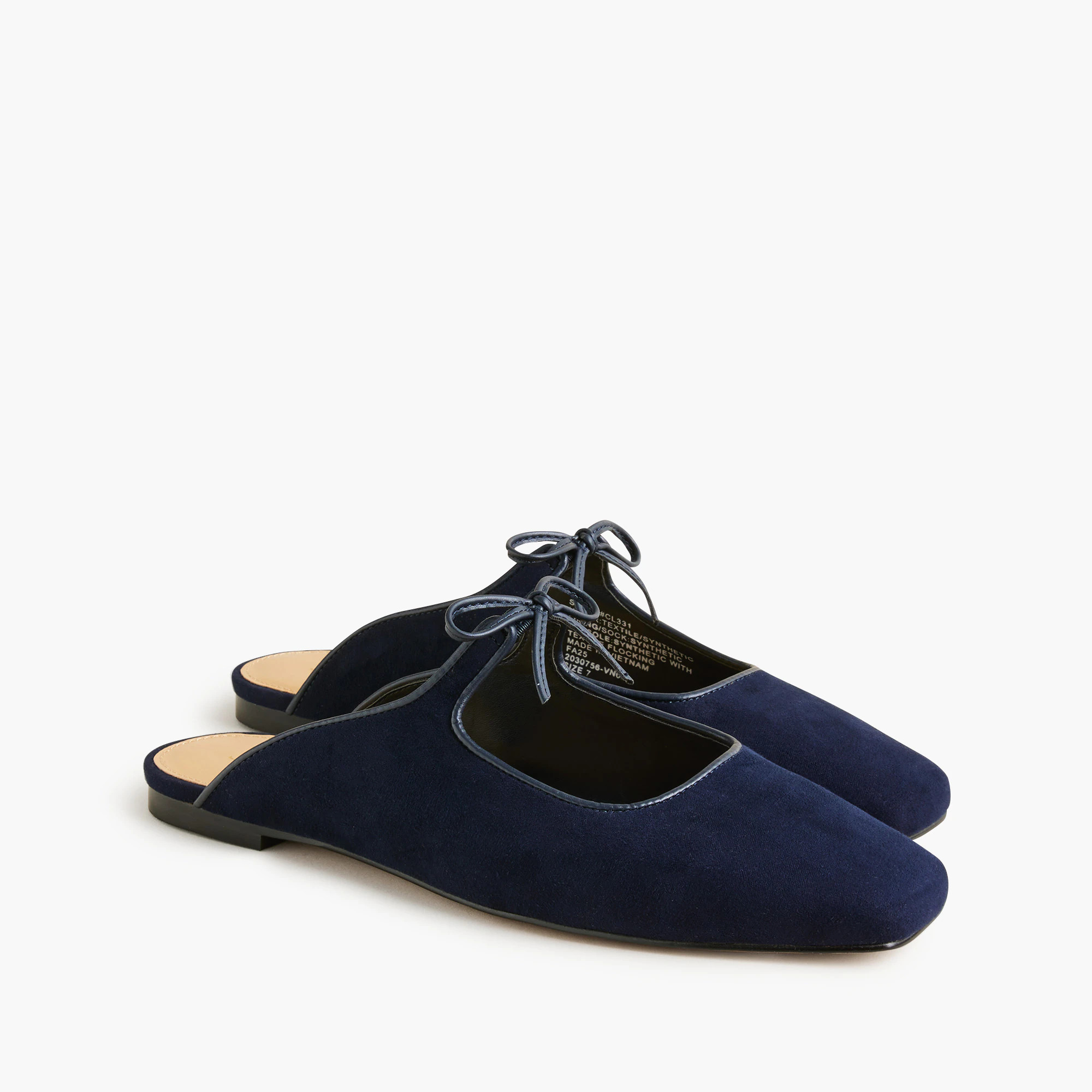 Bow slip-on mules | J.Crew Factory